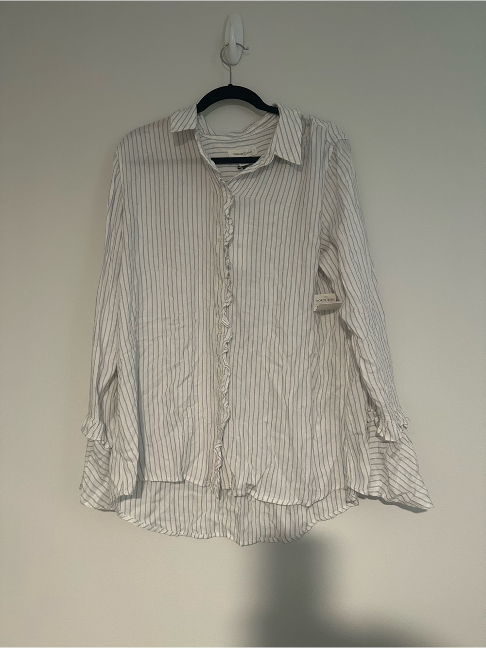 treasure and bond stripped blouse